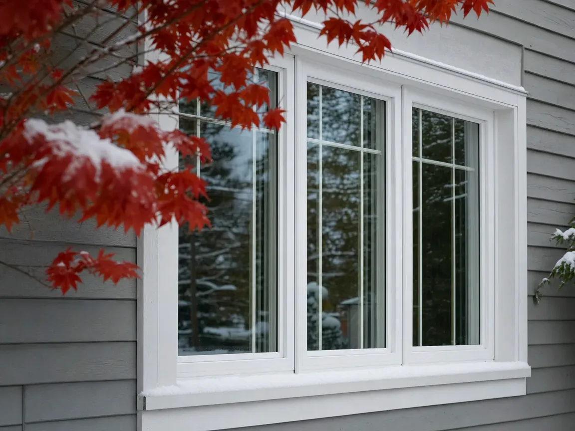 Fenêtres neuves posées pendant la rénovation d'une maison, des travaux visés par la subvention fenêtres au Québec.